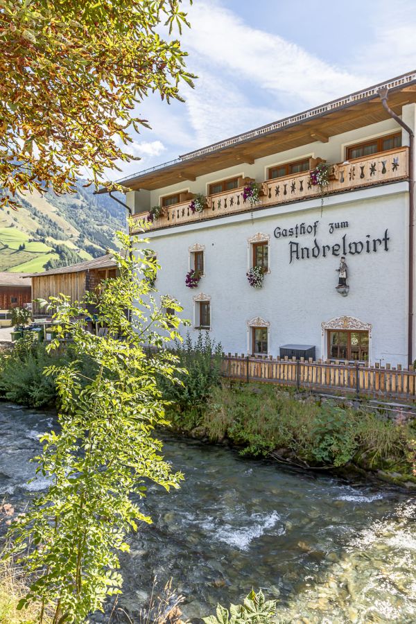 Der Gasthof Andrelwirt im schönen Raurisertal. 